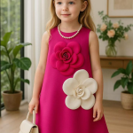 Stylist Semi Party Dress Red