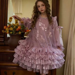 Stylist Party Dress Rose Taupe