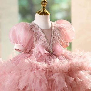 Stylist Party Dress Rose Pink